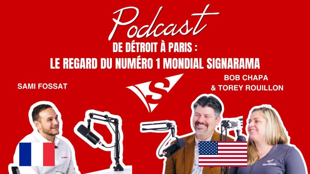 Le plus grand Signarama au monde : quand la success story de Detroit rencontre la France